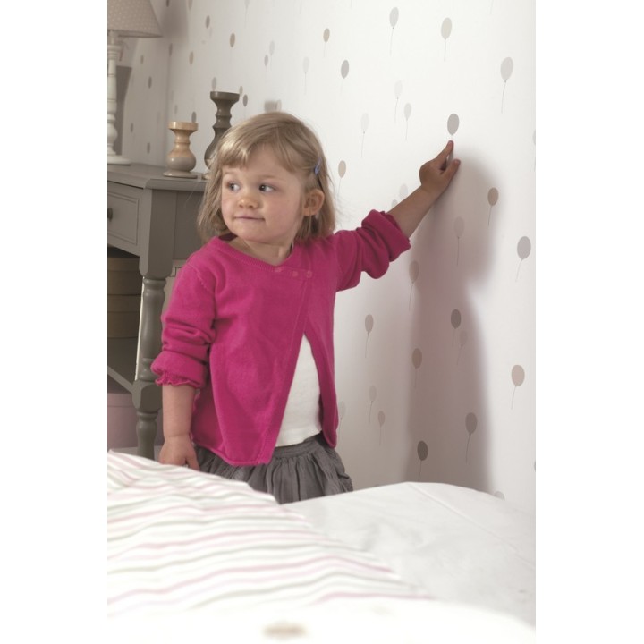 Papel pintado globos pequeños infantiles - Sky Balloons 228119