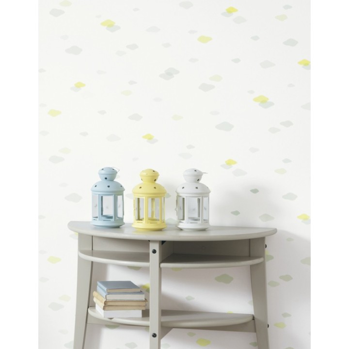 Papel pintado nubes pequeñas infantiles - Tiny Cloudy 228123