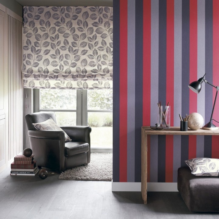 Papel pintado rayas modernas simétricas - Raya Russelia 228459