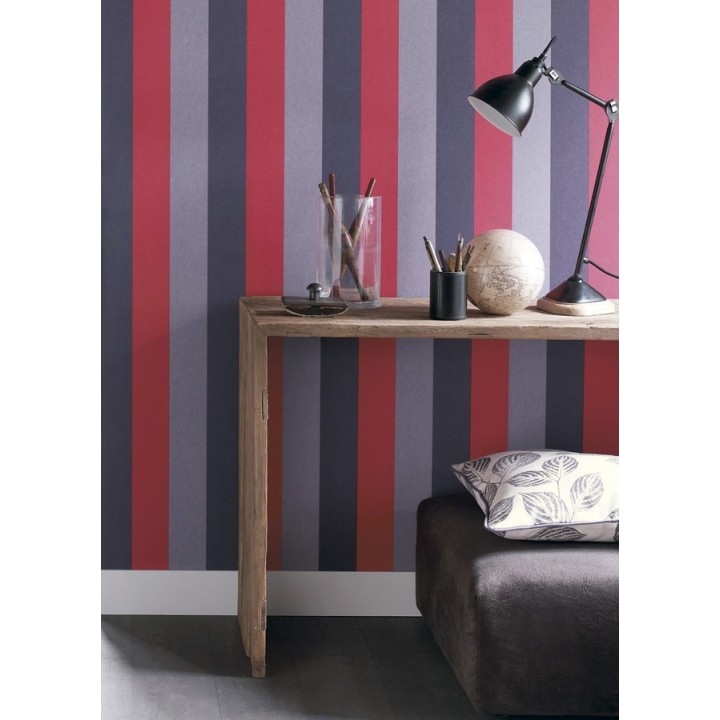 Papel pintado rayas modernas simétricas - Raya Russelia 228459