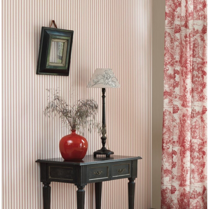 Papel pintado rayas finas clásicas - Raya Gobelín 229131