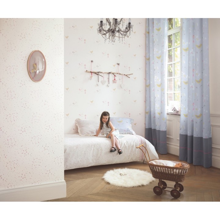 Papel pintado florecillas infantiles vintage - Tiny Flowers 229277