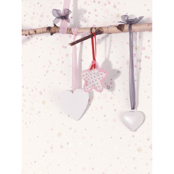 Papel pintado florecillas infantiles vintage - Tiny Flowers 229277