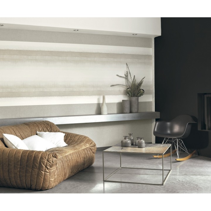 Papel pintado rayas de acuarela modernas - Raya Brunse 229903