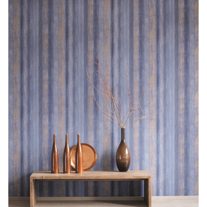 Papel pintado rayas difuminadas efecto veta - Raya Jopitos 231626