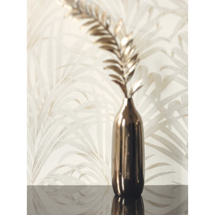 Papel pintado hojas de helecho con estilo - Líbano 231744