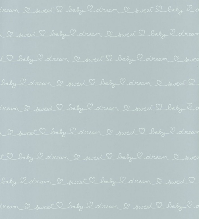 Papel pintado letras manuscritas con corazones - Briana 232144