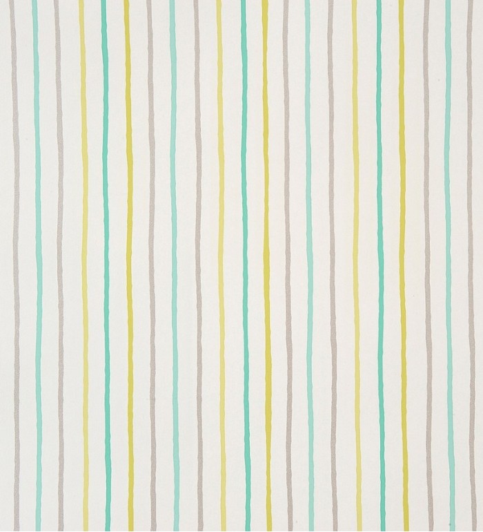 Papel pintado rayas finas infantiles - Raya Funny Flowers 340929