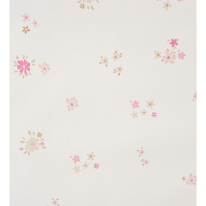 Papel pintado florecillas infantiles - Funny Flowers 340960