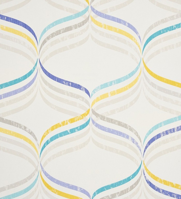 Papel pintado ornamental geométrico moderno - Asfila 341320