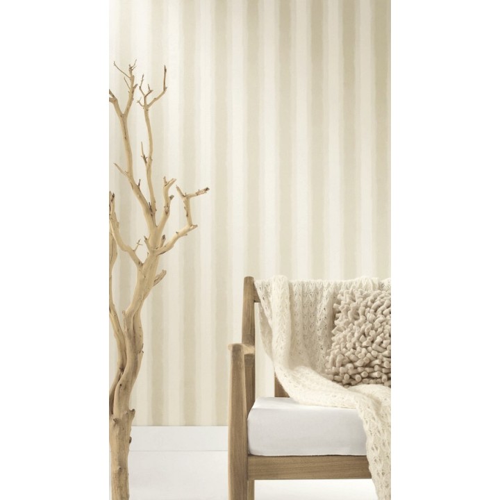 Papel pintado rayas difuminadas de acuarela - Raya Isaura 341452