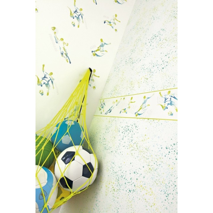 Papel pintado para niños jugadores de fútbol - Football Master 341794