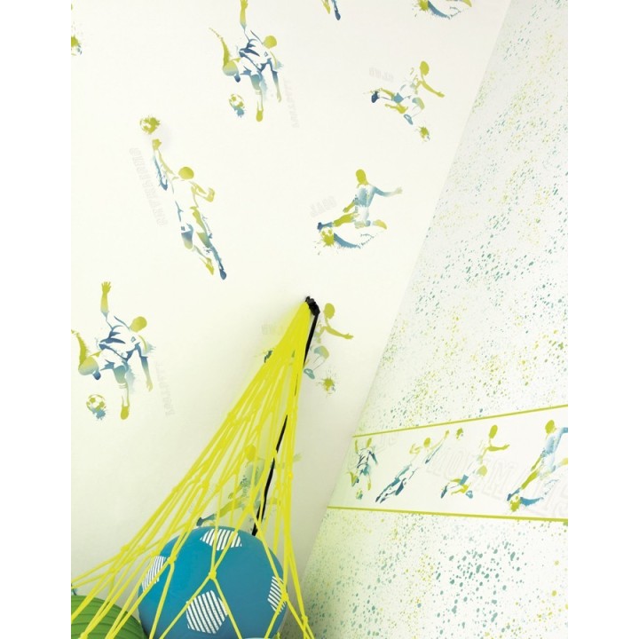 Papel pintado para niños jugadores de fútbol - Football Master 341794