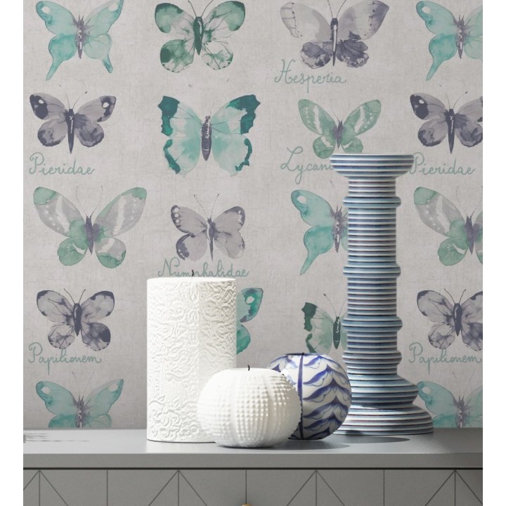 Papel pintado colección de mariposas vintage - Papilio 341954