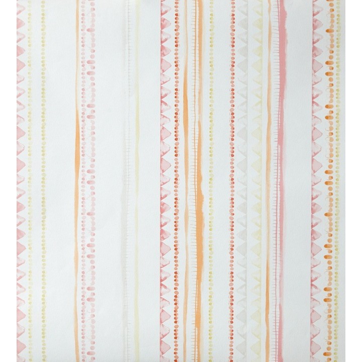 Papel pintado rayas infantiles de acuarela - Raya Libelflies 342108