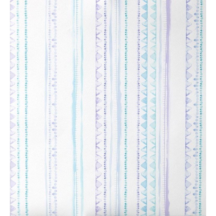 Papel pintado rayas infantiles de acuarela - Raya Libelflies 342111