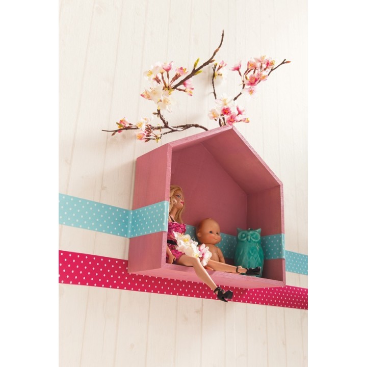 Papel pintado imitación listones de madera - Calaiza 342126