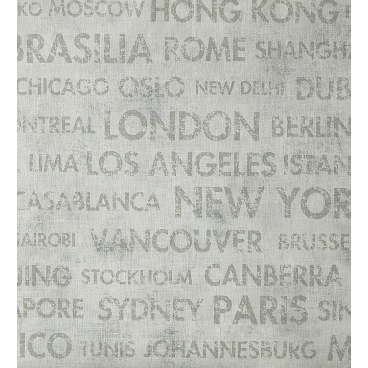 Papel pintado palabras ciudades del mundo - Lucida 342177
