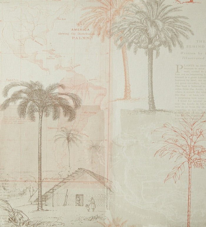 Papel pintado collage páginas con aldeas - Makonde 342184