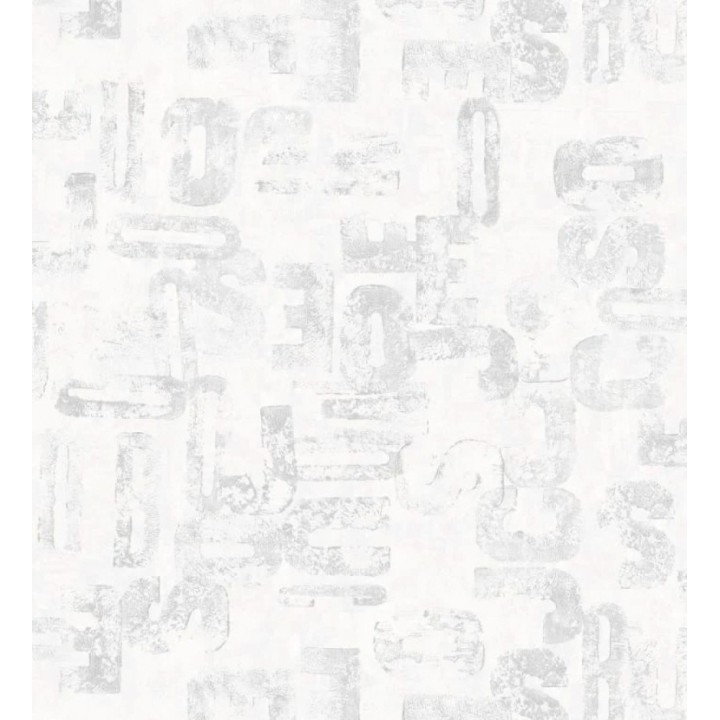Papel pintado letras modernas Shabby Chic - Impact 342396
