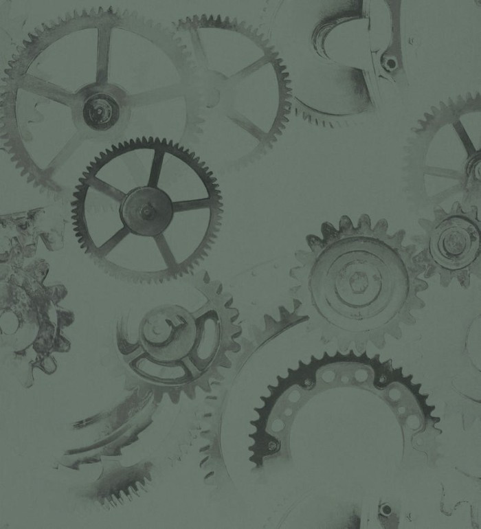 Papel pintado ruedas de engranaje industrial - Locle 342401