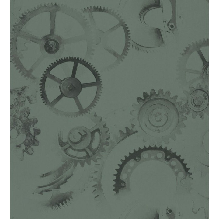 Papel pintado ruedas de engranaje industrial - Locle 342401
