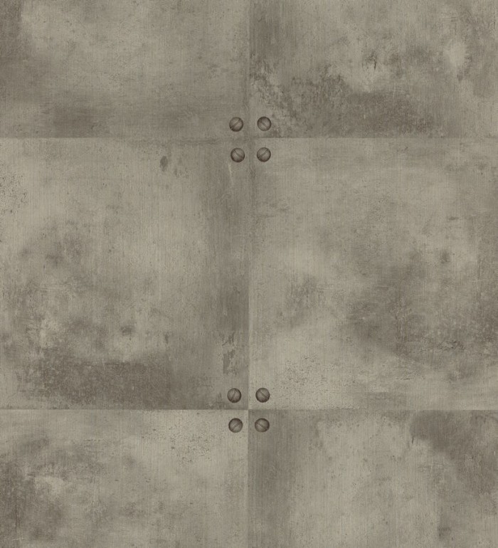 Papel pintado chapa cuadrada con tachuelas - Baria 342403