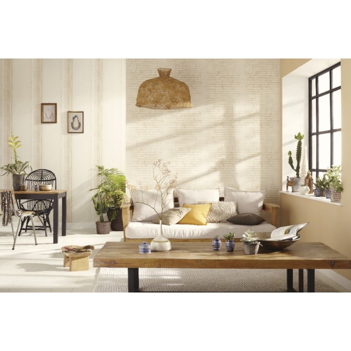 Papel pintado huellas degradadas artísticas - Danakil 342445