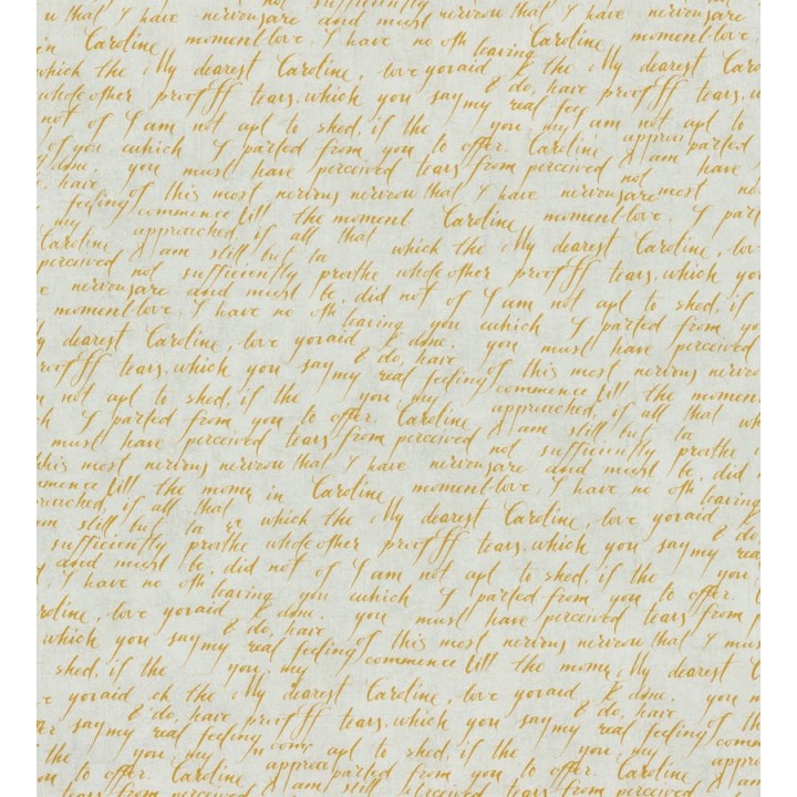 Papel pintado escritos de diario vintage - Caroline 342481