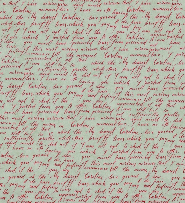 Papel pintado escritos de diario vintage - Caroline 342482