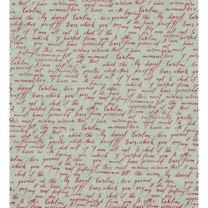 Papel pintado escritos de diario vintage - Caroline 342482