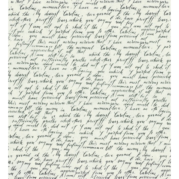 Papel pintado escritos de diario vintage - Caroline 342484