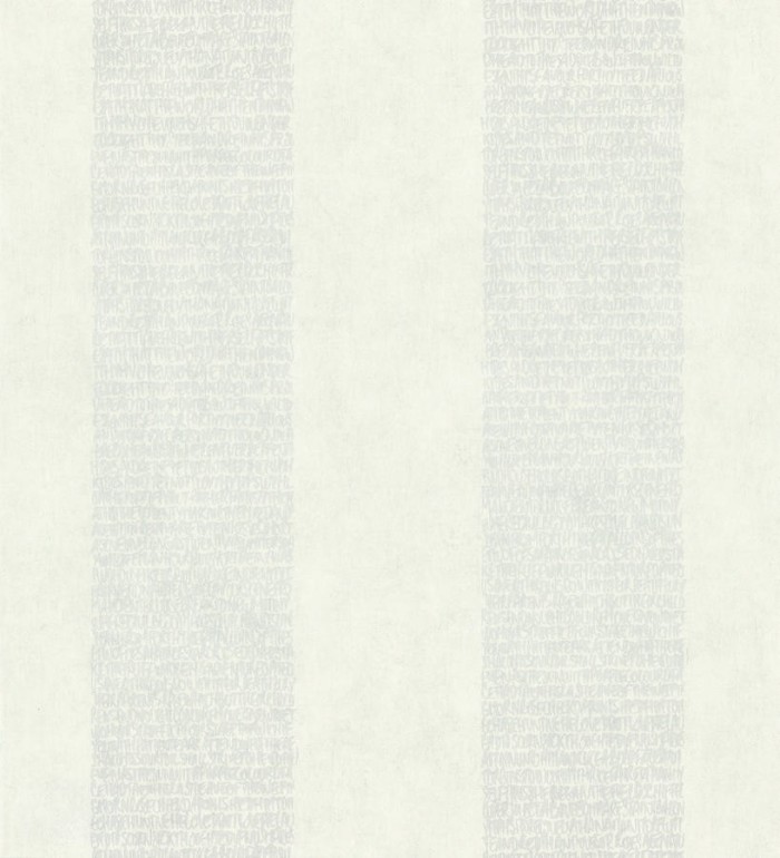 Papel pintado rayas de letras modernas - Raya Lucida 342485