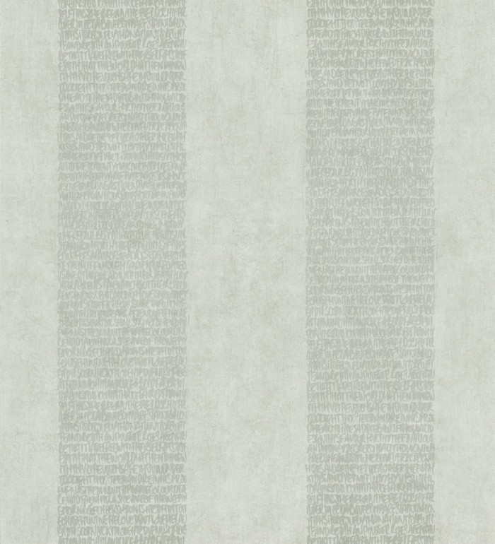 Papel pintado rayas de letras modernas - Raya Lucida 342486