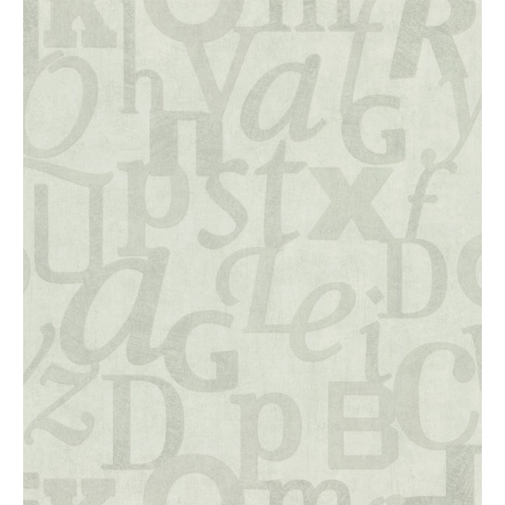 Papel pintado letras grandes modernas - Rockwell 342493
