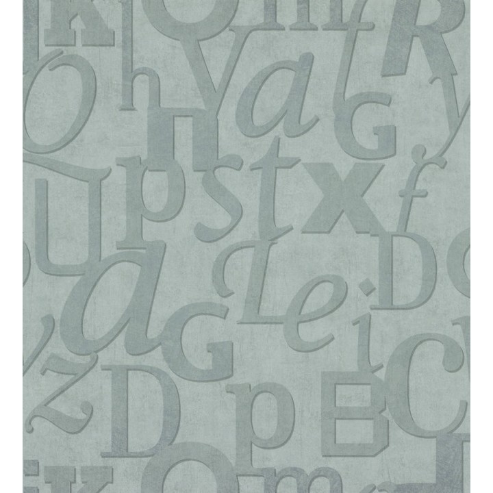 Papel pintado letras grandes modernas - Rockwell 342494