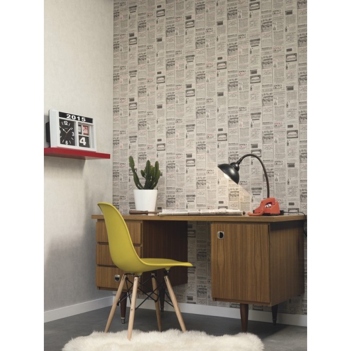 Papel pintado collage de anuncios de periódico - Fiama 342499