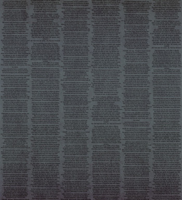 Papel pintado rayas simétricas de letras pequeñas - Trajan 342505