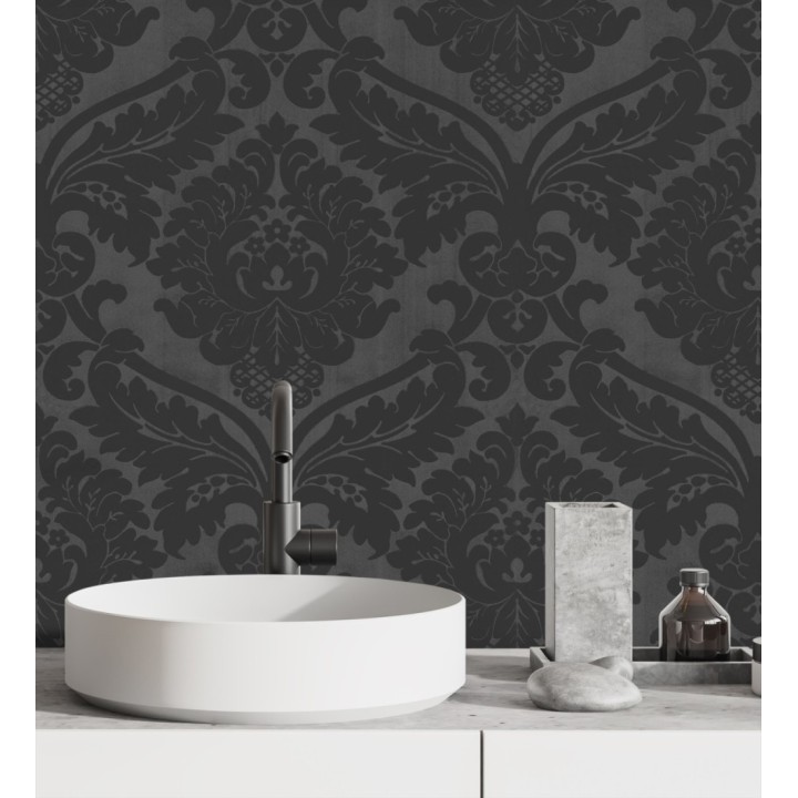 Papel pintado damasco ornamental de corte victoriano - Senso 421504