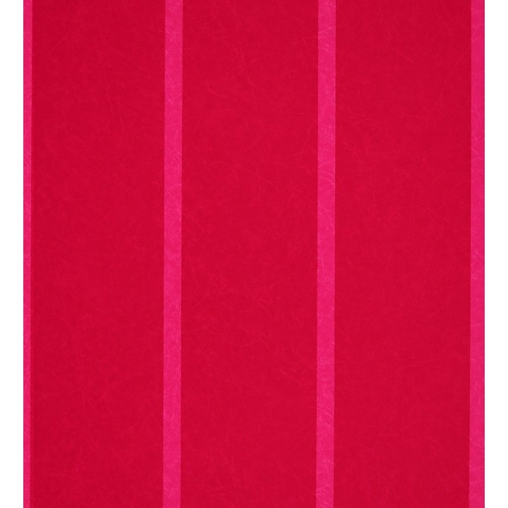 Papel pintado de rayas anchas modernas magenta fondo rojo frambuesa - Raya Emeric 421511