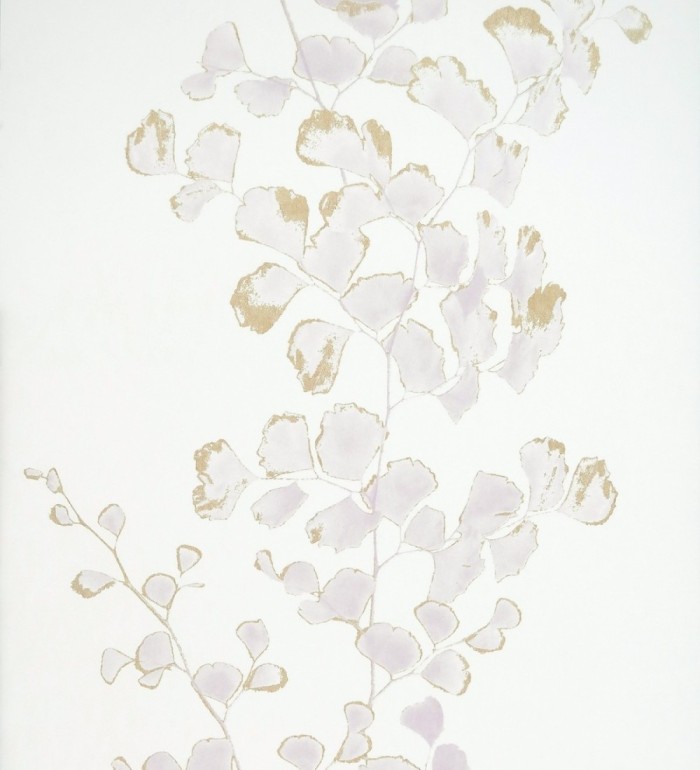 Papel pintado silueta ramas de hojas - Jarana 421521