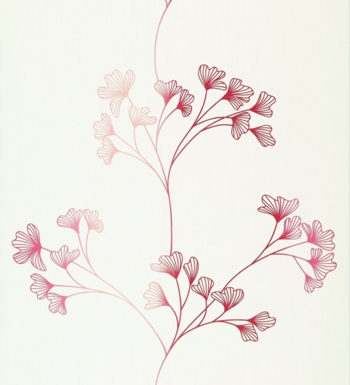 Papel pintado floral con dibujos de pétalos pequeños - Emilce 421539