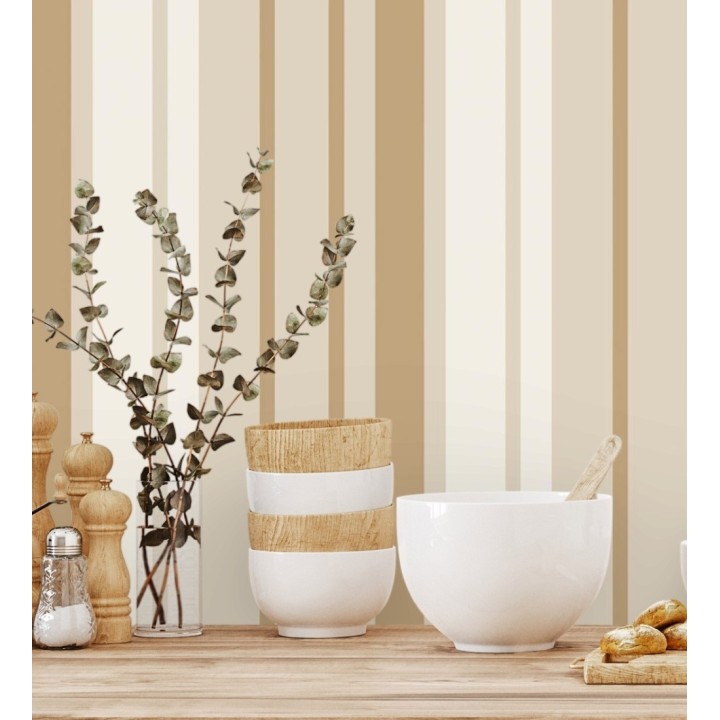 Papel pintado rayas desiguales - Raya Lesnar 421546