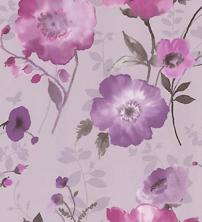 Papel pintado con flores de amapola - Loving Flower 421559