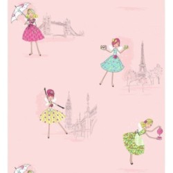 Papel pintado Girls In The City 421565