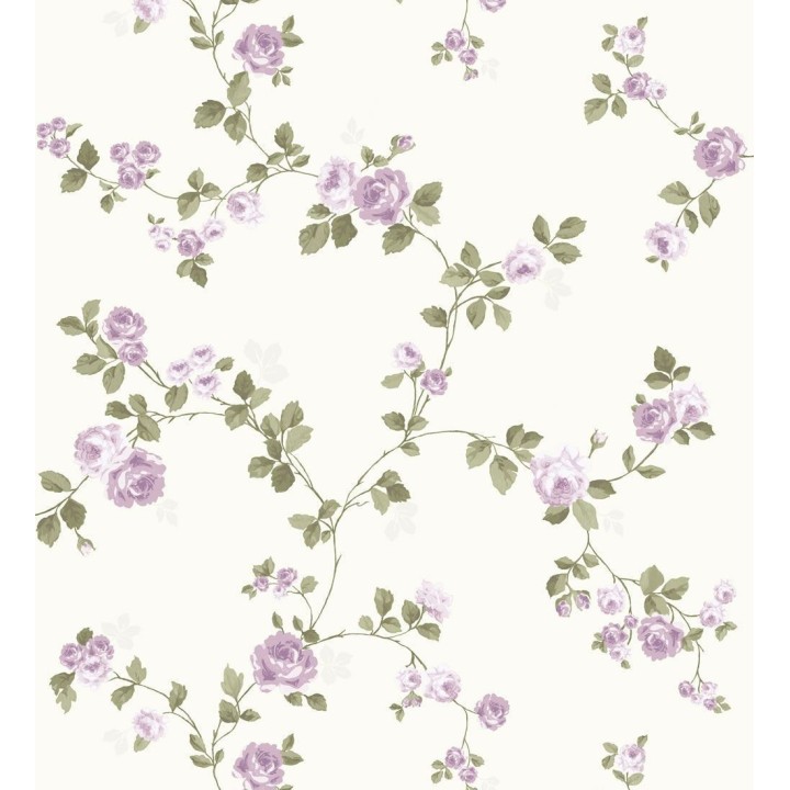 Papel pintado flores liberty country vintage - Matilde 421573