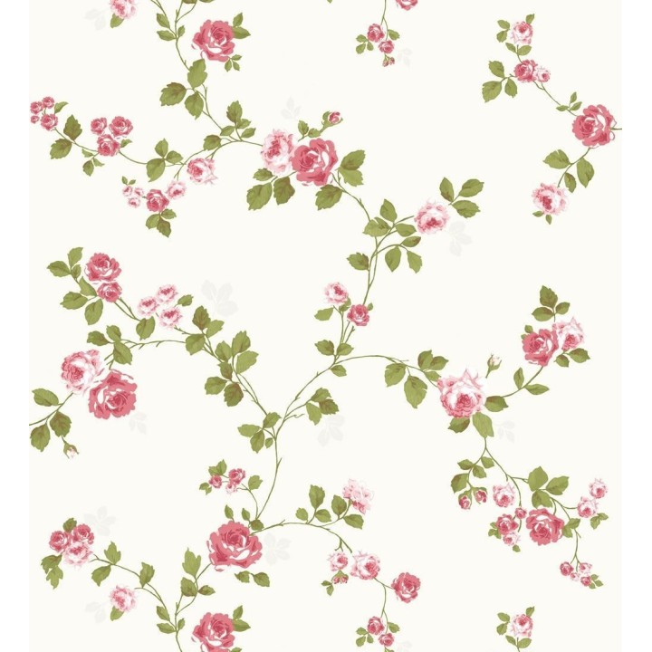 Papel pintado flores liberty country vintage - Matilde 421574