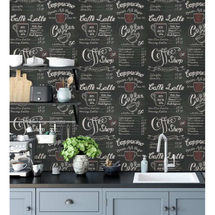 Papel pintado tienda de café - Coffee Shop 421621