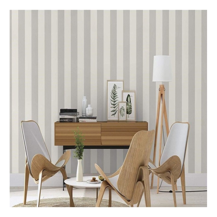 Papel pintado de rayas anchas - Raya Cervantes 421628