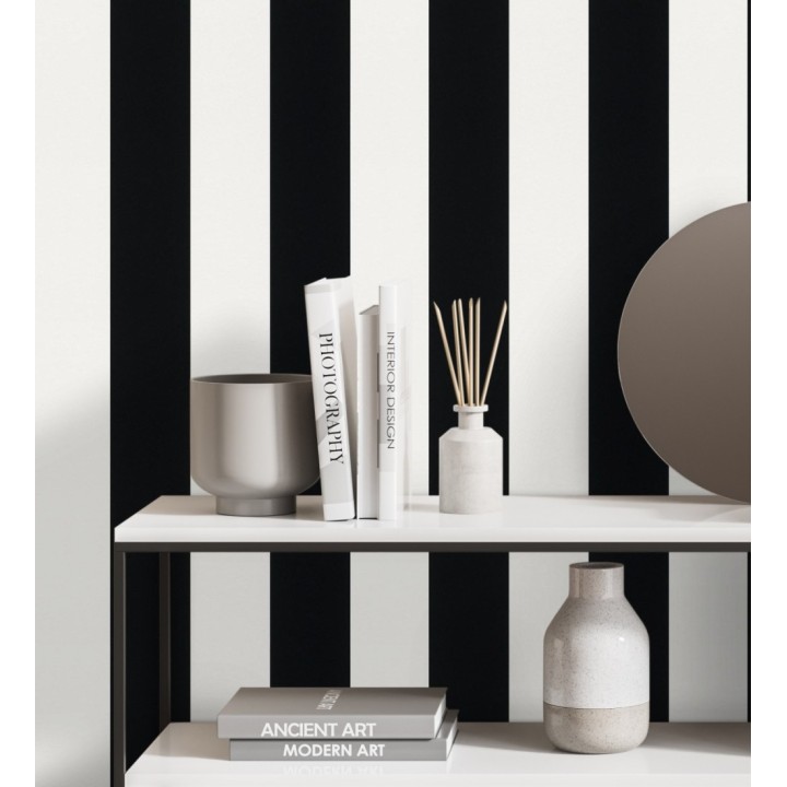 Papel pintado de rayas anchas - Raya Cervantes 421630